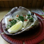 二葉鮨 - ごつい岩牡蠣。