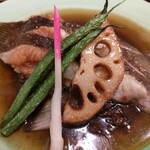 割烹食堂 かいね - 出来立ての子持ち鰈は、しっとり美味しい