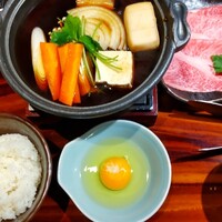 すき焼き 牛しゃぶ 松重 - 