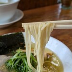 麺屋ばんだい - しっとりとした細麺♪