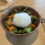 Ａpero&Patisserie acoya - ベビーリーフのサラダ