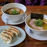 麺屋ばんだい - 相方とらーめんランチ♪