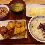 小平小川食堂 - 今日のマイメニュー（野菜がない・・・）