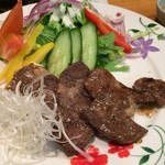 居酒屋くしまる - 牛タン塩焼き