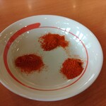 幸楽苑 - 唐辛子