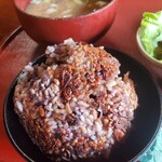 朱の門 - 雑穀米とキノコの炊き込みご飯