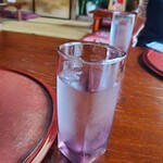 朱の門 - お冷はなんとなく春色