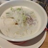 鶏白湯ラーメン 白鶏舎