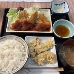 天ひろ - 料理写真:豚天カツ定食550円