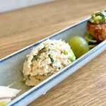 放鬆 - 枝豆とクレソンの中華風卯の花