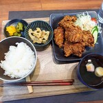山親爺 - 「唐揚げ定食」③