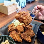 山親爺 - 「唐揚げ定食」②