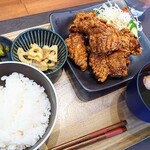 山親爺 - 「唐揚げ定食」①
