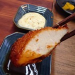 山親爺 - 「生姜焼き定食」⑦ ※チキンカツをソースで