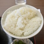 炭焼きびすとろ 肉たらし - ご飯