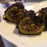 サプナ - ストッククレラゴーヤの中にマトンの挽肉を詰めて焼いた物