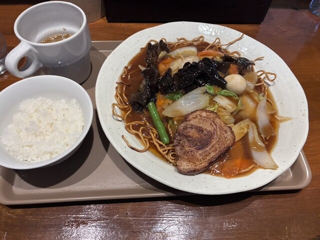 あんかけやきそば 吉伝