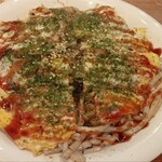 壱 - 肉玉うどん。残そうかと思った