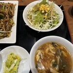 中華ダイニング 多礼 - スープ、サラダ、漬物