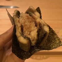 鮨よしかわ 恵比寿 - 鰻サンド