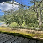 地鶏焼 ふかせ - この景色を眺めながら食べられます(^^)