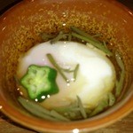 味人 - 付だし 温泉玉子とじゅんさい