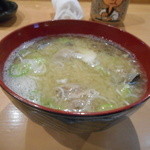 生粋な寿司ゆたか - あら汁