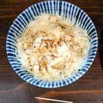 鶏そば カヲル - チーズご飯のチーズ増し増し(1.5倍)