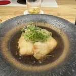 梅 - お魚の揚げ出し