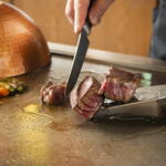 ぼたん亭 - 料理写真:鉄板ステーキ