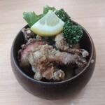 すし江戸 - イカゲソ揚げ
