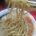 ラーメン 鷹の目 - ラーメン小豚無し麺300ｇ880円、麺リフト(2025.3.23)