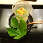 懐石料理 桝田 - 先付…冷製茶碗蒸し