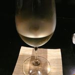 歓の季 - ワイングラスで日本酒＠2014/7