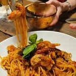 グラスルーツ - 渡り蟹のパスタ