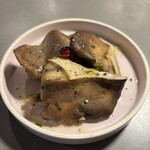 294491389 - 黒アワビ茸のペペロンチーノ