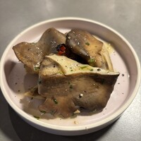 ORAN - 黒アワビ茸のペペロンチーノ