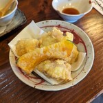 魚炉八 - ホルモンの天ぷら