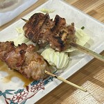 かくれんぼ - 追加注文の焼鳥　たれが…