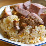 栃尾 護国寺 - 料理写真:肉入りチャーハン@税込1,100円