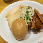 清麺 常藤 - ＜参考＞おつまみ３点盛