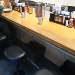 清麺 常藤 - 店内の様子