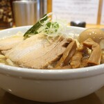 清麺 常藤 - 中華そば（大）＋味玉