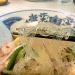 中華麺処　らん蘭 - 太平燕（タイピーエン 750円）の麺リフト