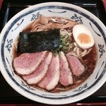 自然派ラーメン 神楽 - 鴨冷やしラーメン