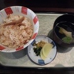 元祖 瓦そば たかせ - 瓦そば・鶏飯セット 1,420円