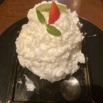 生粋 - デザートのかき氷（しろくま）