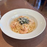 トスカチーナ - エビとタラコのクリームパスタ（1,200円）