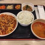 韓国料理 扶餘 - 扶餘定食　1100円