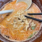 担々麺 麺山椒 - 